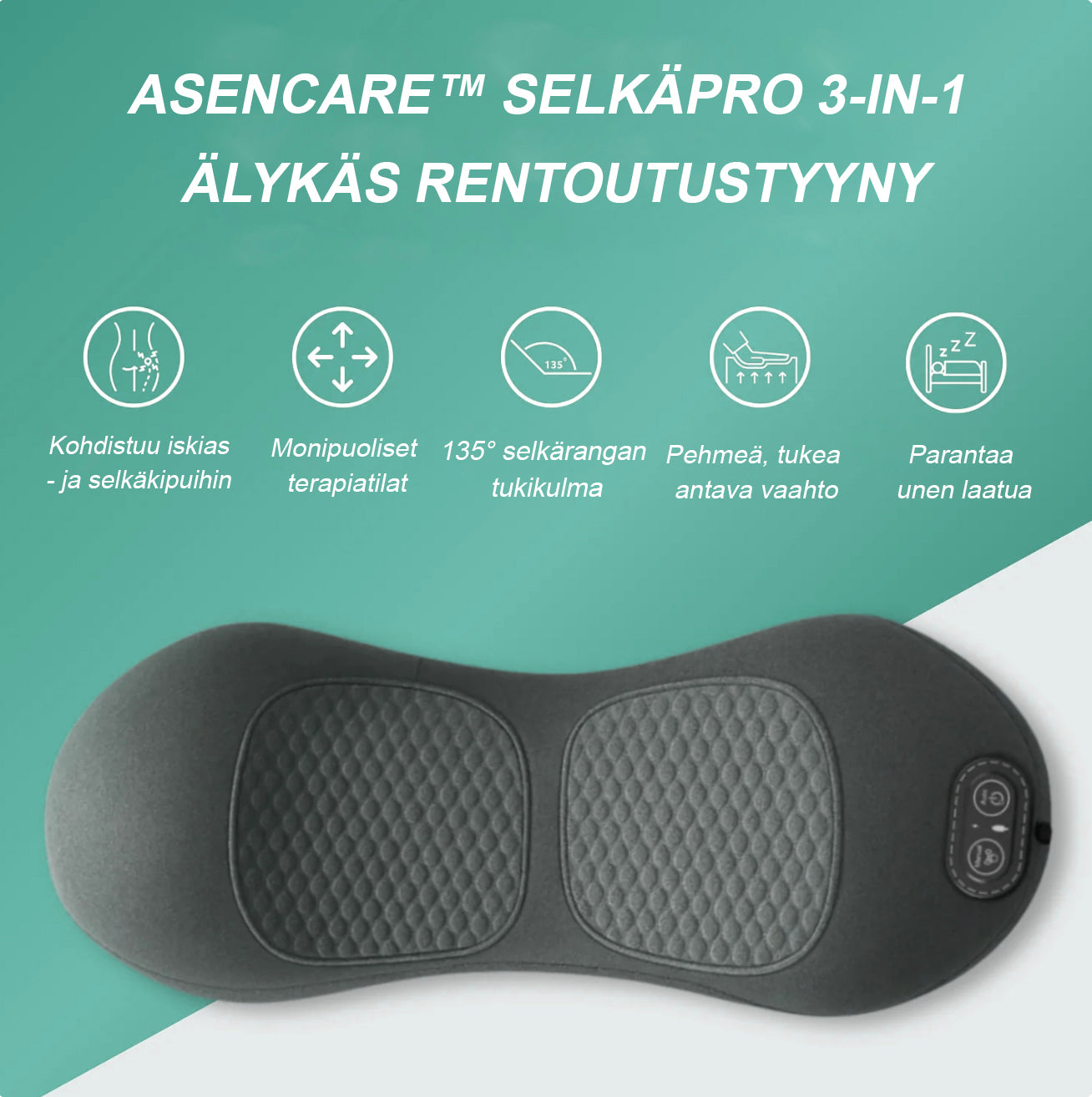 AsenCare™ SelkäPro 🇫🇮 Virallinen AsenCare™-verkkokauppa – aito tuote suoraan