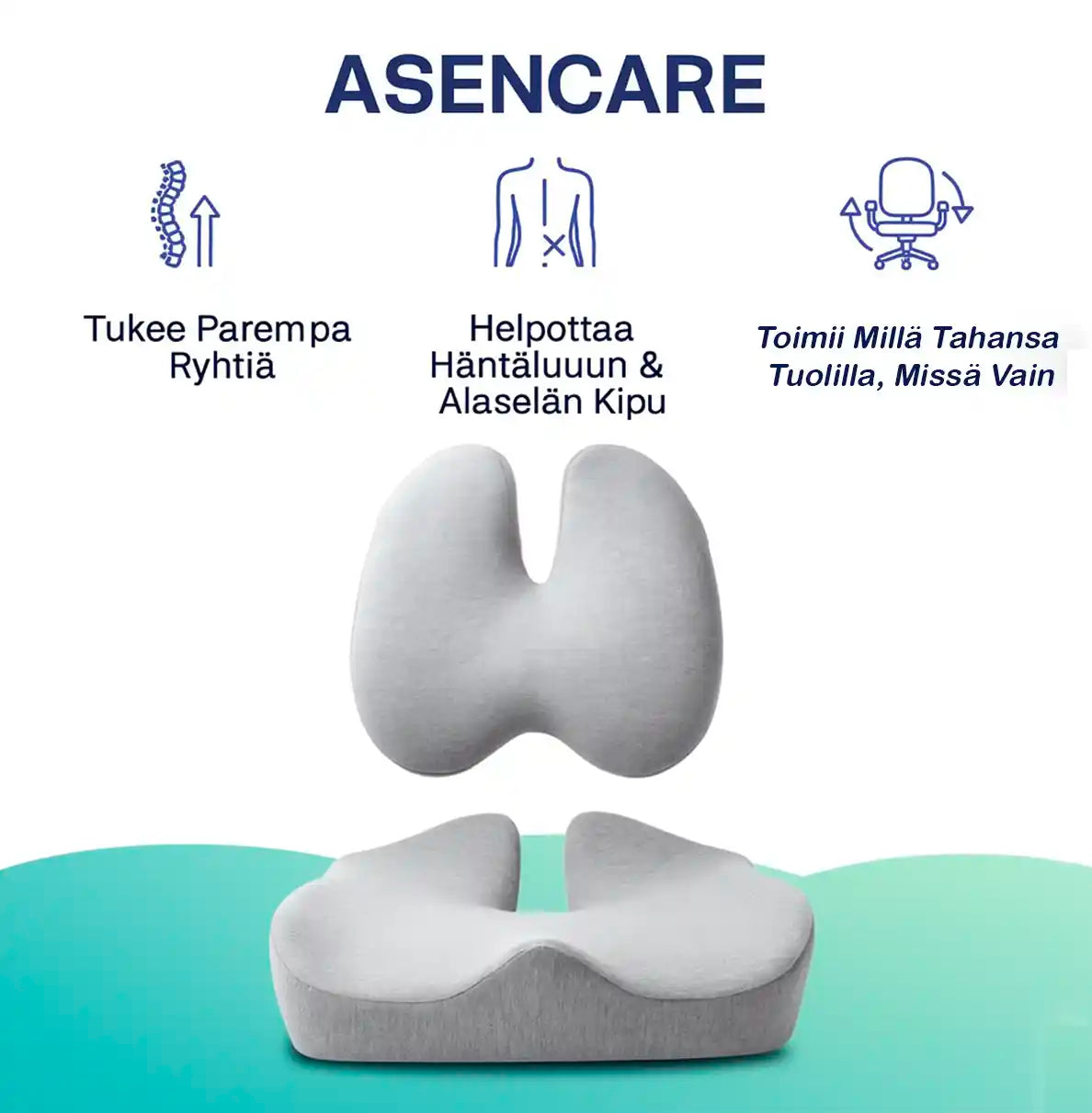 Asencare™ SelkäHelp Istuintyyny